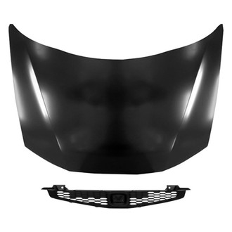 Replace® - 2-Piece (Hood Panel, Grille) (Platinum Plus)