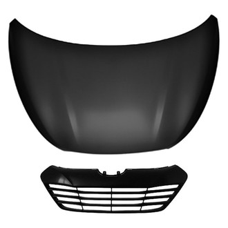 Replace® - 2-Piece (Hood Panel, Grille)