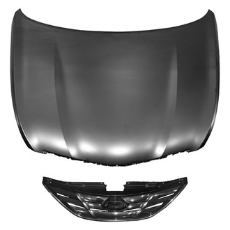 Replace® - 2-Piece (Hood Panel, Grille) (Brand New OE)