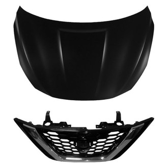 Replace® - 2-Piece (Hood Panel, Grille) (Platinum Plus)