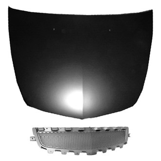 Replace® - 2-Piece (Hood Panel, Grille)