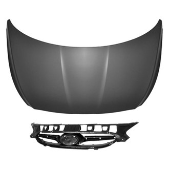 Replace® - 2-Piece (Hood Panel, Grille) (Brand New OE)