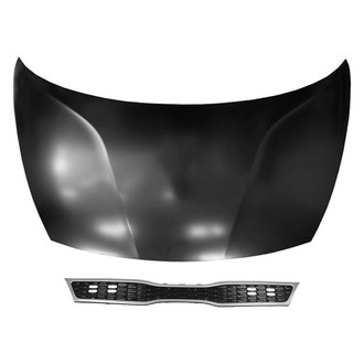 Replace® - 2-Piece (Hood Panel, Grille) (Brand New OE)