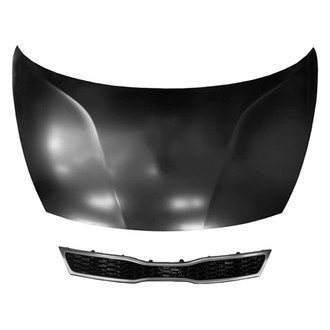 Replace® - 2-Piece (Hood Panel, Grille) (Brand New OE)