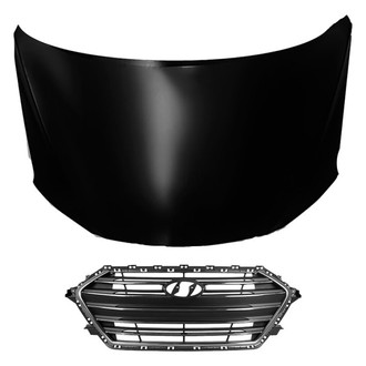 Replace® - 2-Piece (Hood Panel, Grille) (Standard Line)