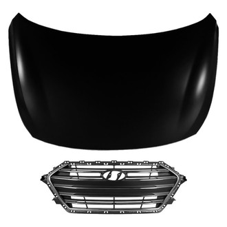 Replace® - 2-Piece (Hood Panel, Grille) (Standard Line)