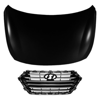 Replace® - 2-Piece (Hood Panel, Grille) (Standard Line)