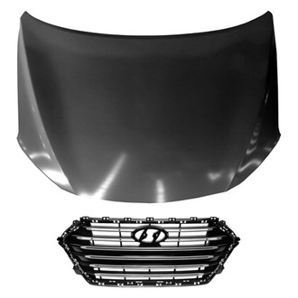 Replace® - 2-Piece (Hood Panel, Grille) (Standard Line)