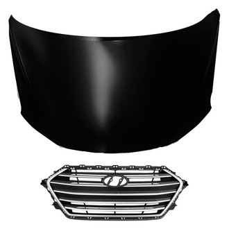 Replace® - 2-Piece (Hood Panel, Grille) (Standard Line)