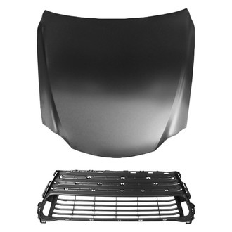 Replace® - 2-Piece (Hood Panel, Grille) (CAPA Certified)