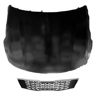 Replace® - 2-Piece (Hood Panel, Grille) (Standard Line)