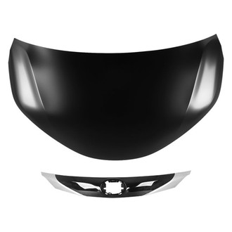 Replace® - 2-Piece (Hood Panel, Grille) (CAPA Certified)
