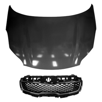 Replace® - 2-Piece (Hood Panel, Grille) (Standard Line)