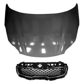 Replace® - 2-Piece (Hood Panel, Grille) (Standard Line)