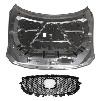 Replace® - 2-Piece (Hood Panel, Grille) (Standard Line)