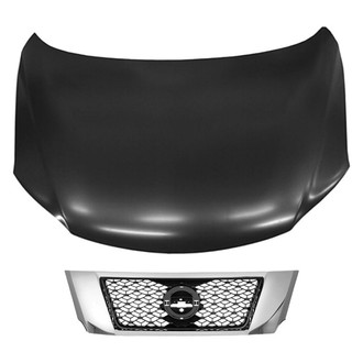 Replace® - 2-Piece (Hood Panel, Grille) (Standard Line)