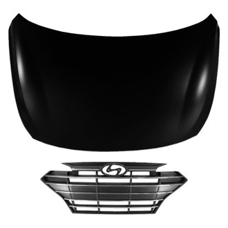 Replace® - 2-Piece (Hood Panel, Grille) (Standard Line)
