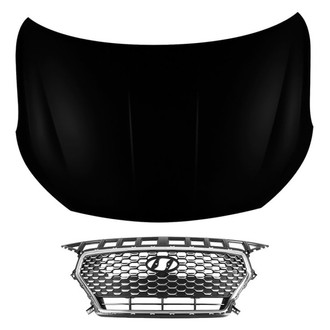 Replace® - 2-Piece (Hood Panel, Grille) (Standard Line)