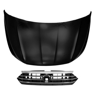Replace® - 2-Piece (Hood Panel, Grille) (Standard Line)
