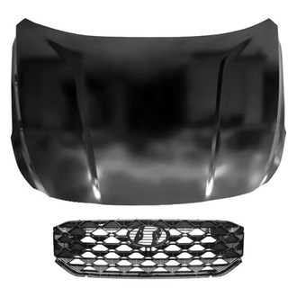 Replace® - 2-Piece (Hood Panel, Grille) (Standard Line)