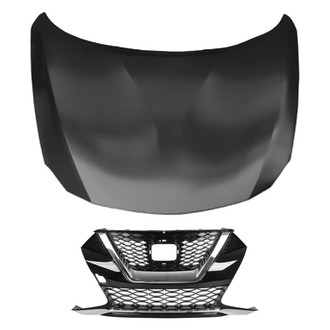 Replace® - 2-Piece (Hood Panel, Grille) (Standard Line)