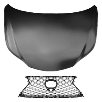 Replace® - 2-Piece (Hood Panel, Grille) (Standard Line)