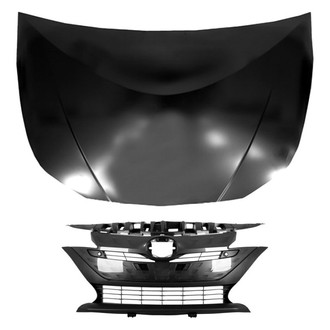Replace® - 2-Piece (Hood Panel, Grille) (Standard Line)