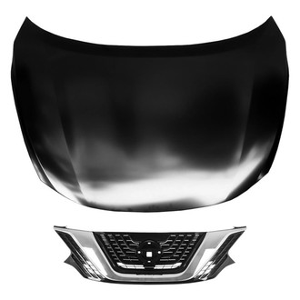 Replace® - 2-Piece (Hood Panel, Grille) (Standard Line)