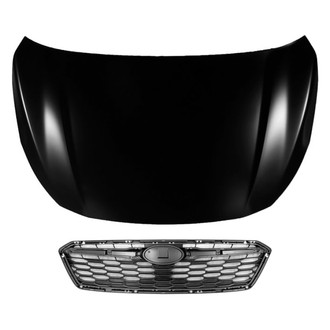 Replace® - 2-Piece (Hood Panel, Grille)