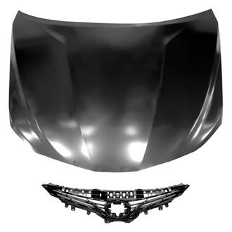Replace® - 2-Piece (Hood Panel, Grille) (Standard Line)