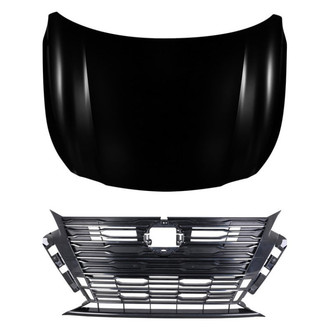 Replace® - 2-Piece (Hood Panel, Grille) (Standard Line)