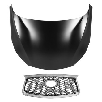 Replace® BNDL-211735 - 2-Piece (Hood Panel, Grille) (Standard Line)