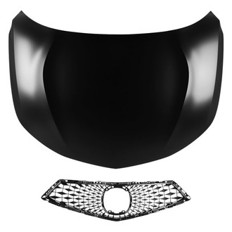 Replace® - 2-Piece (Hood Panel, Grille) (Standard Line)