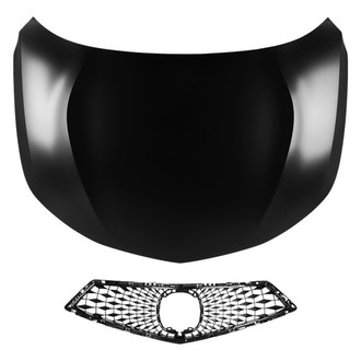 Replace® - 2-Piece (Hood Panel, Grille) (Standard Line)
