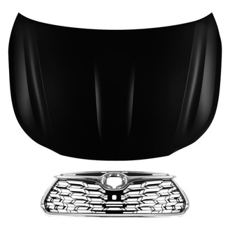 Replace® - 2-Piece (Hood Panel, Grille) (Standard Line)