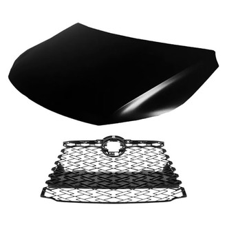 Replace® - 2-Piece (Hood Panel, Grille)