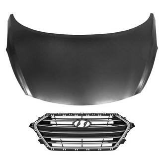 Replace® - 2-Piece (Hood Panel, Grille) (Standard Line)