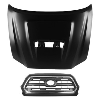 Replace® - 2-Piece (Hood Panel, Grille) (Standard Line)