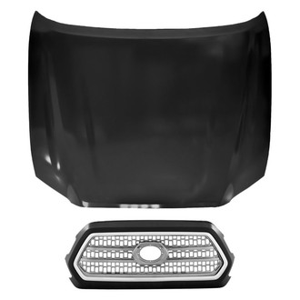 Replace® - 2-Piece (Hood Panel, Grille) (Standard Line)