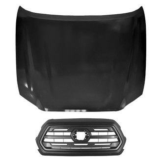 Replace® - 2-Piece (Hood Panel, Grille) (Standard Line)