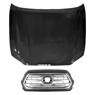 Replace® - 2-Piece (Hood Panel, Grille) (Standard Line)