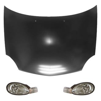 Replace® - 3-Piece Kit (Driver and Passenger Side Headlights, Hood Panel) (Value Line)