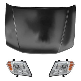 Replace® BNDL-216127 - 3-Piece Kit (Driver and Passenger Side Headlights, Hood Panel) (Value Line)