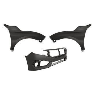 Replace® - 3-Piece (Front Bumper Cover, Front Driver and Passenger Side Fender) (Standard Line)