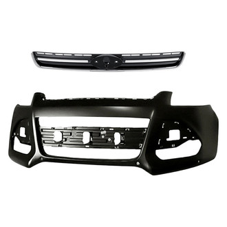 Replace® - 2-Piece (Front Bumper Cover, Grille)