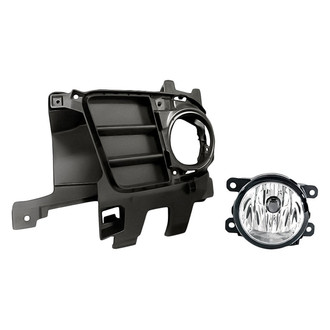 Replace® - 2-Piece (Driver or Passenger Side Fog Light, Front Driver Side Fog Light Bezel) (Standard Line)