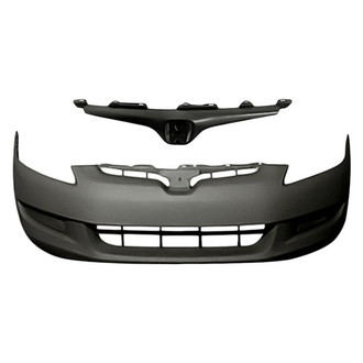 Replace® - 2-Piece (Front Bumper Cover, Grille Bar) (Standard Line)