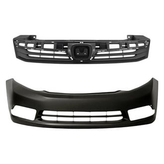 Replace® - 2-Piece (Front Bumper Cover, Grille) (Standard Line)