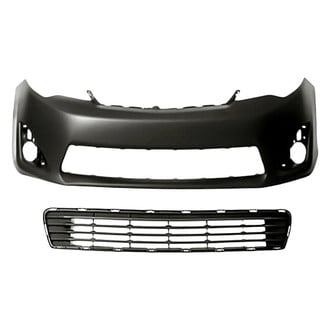Replace® - 2-Piece (Front Bumper Cover, Front Bumper Grille) (Standard Line)