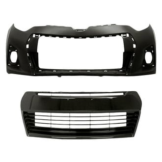 Replace® - 2-Piece (Front Bumper Cover, Front Bumper Grille) (Standard Line)